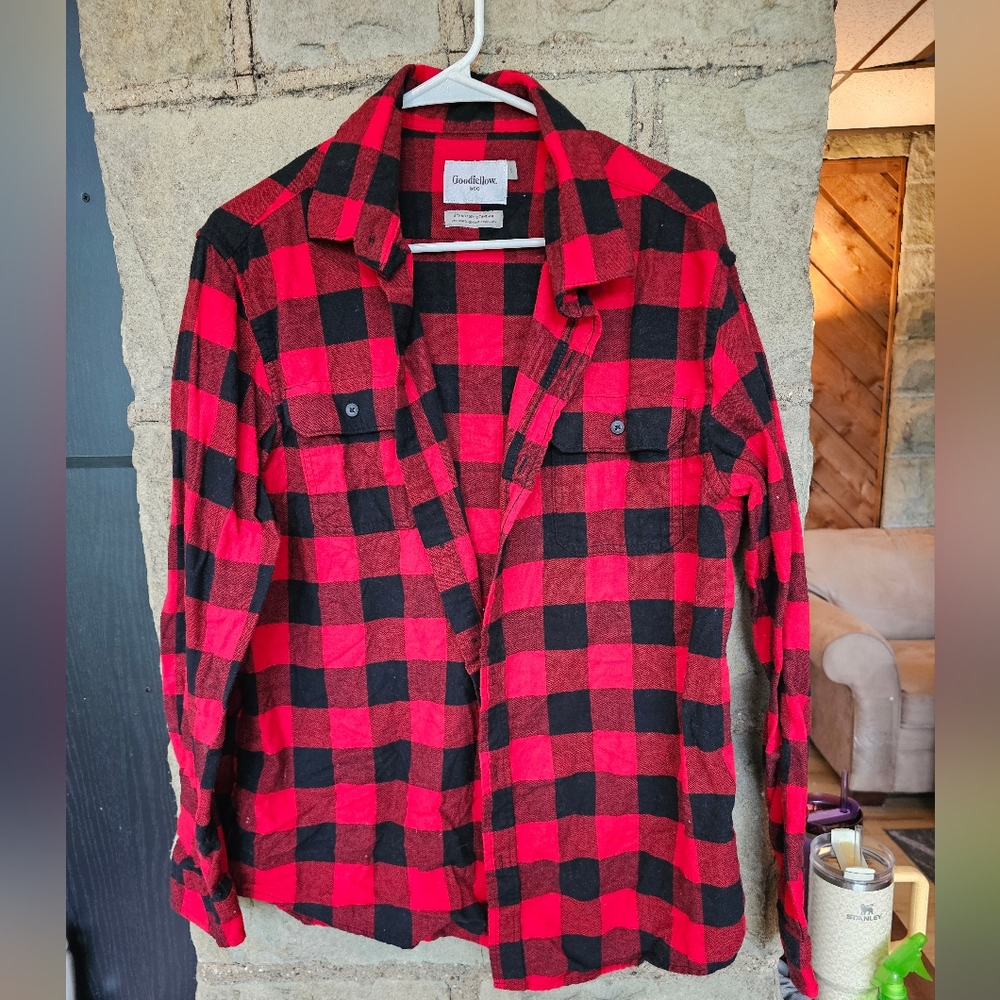 Goodfellow & Co Men's Buffalo Check Shirt